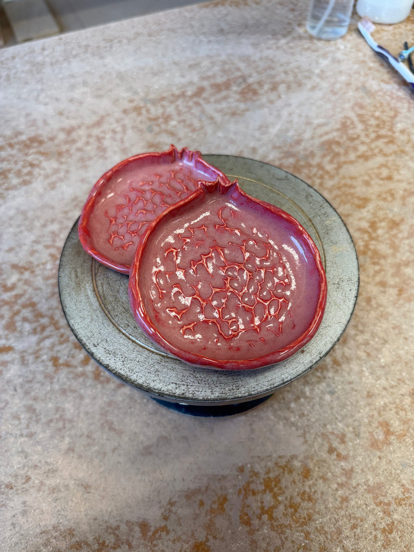 Pomegranate Trinket Dish