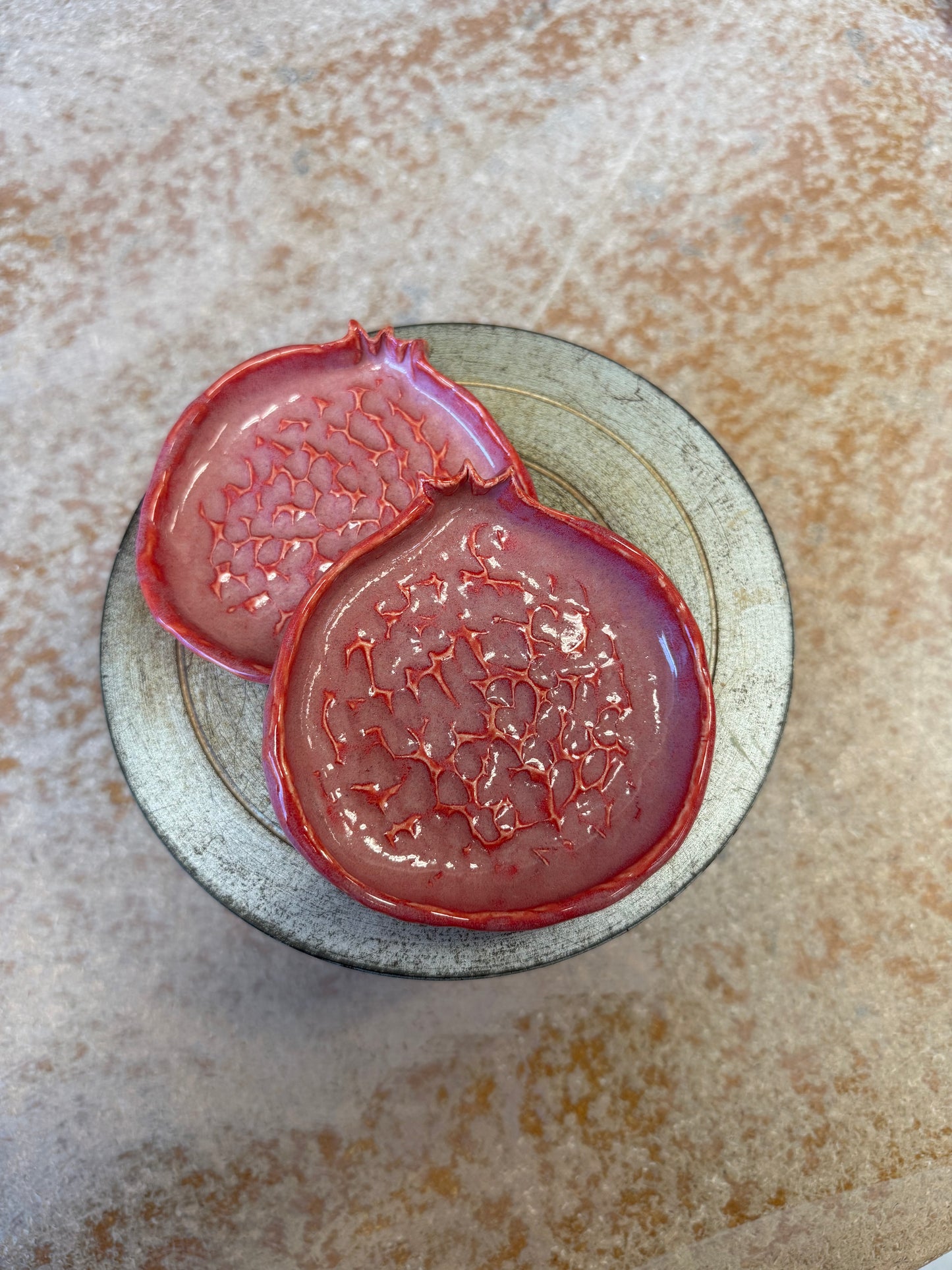 Pomegranate Trinket Dish
