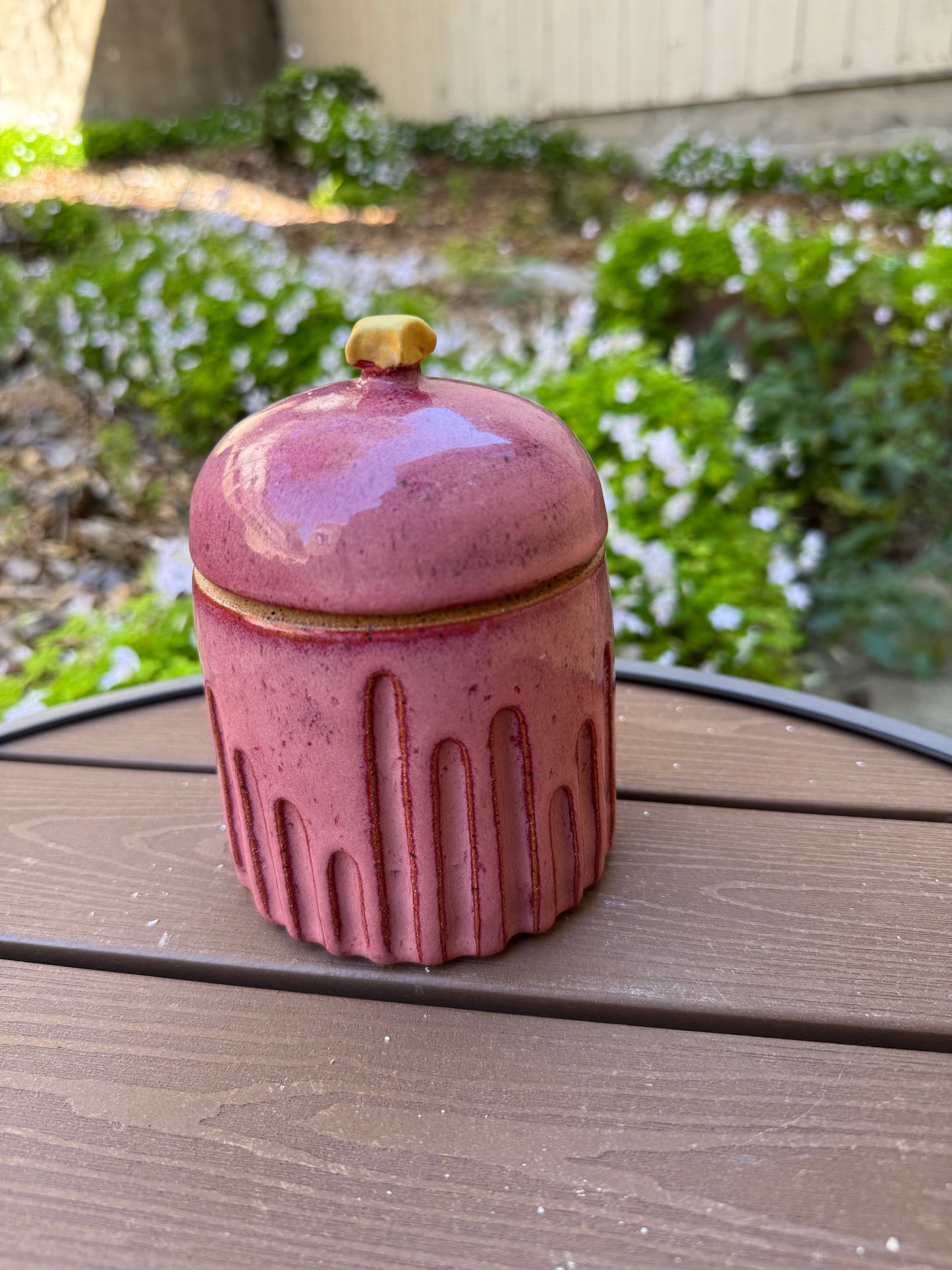 Pink Star Jar