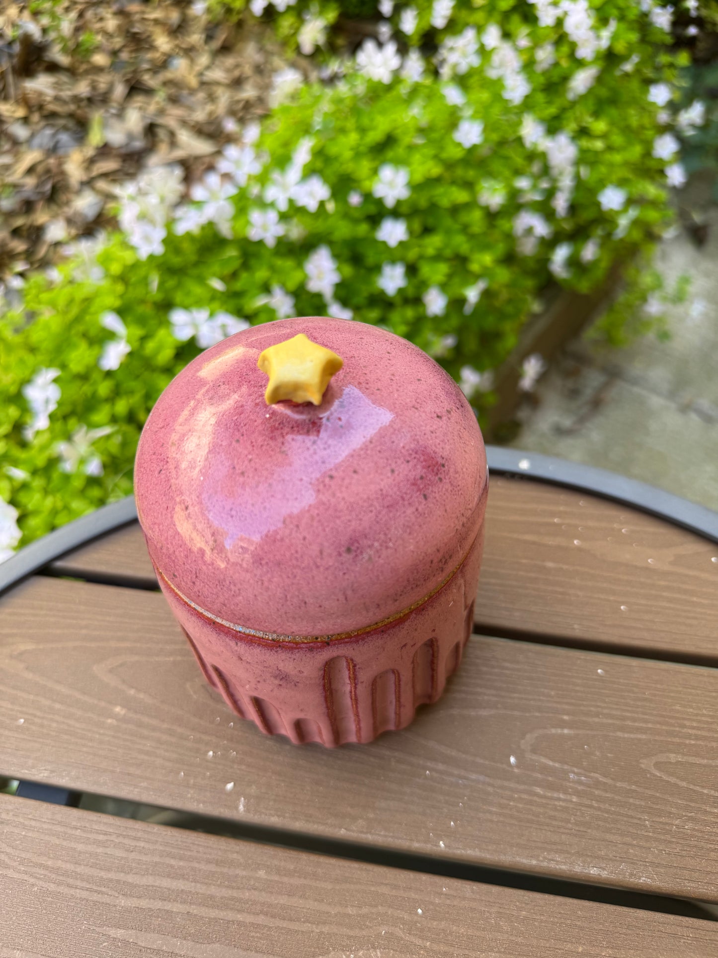 Pink Star Jar