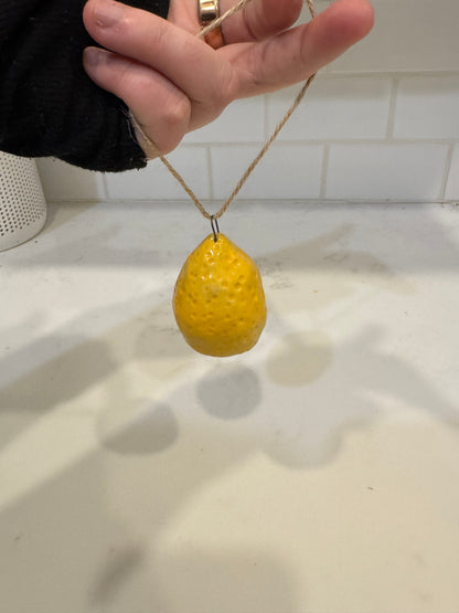 Lemon Ornament