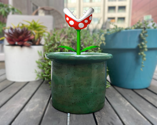 Green Pipe Planter