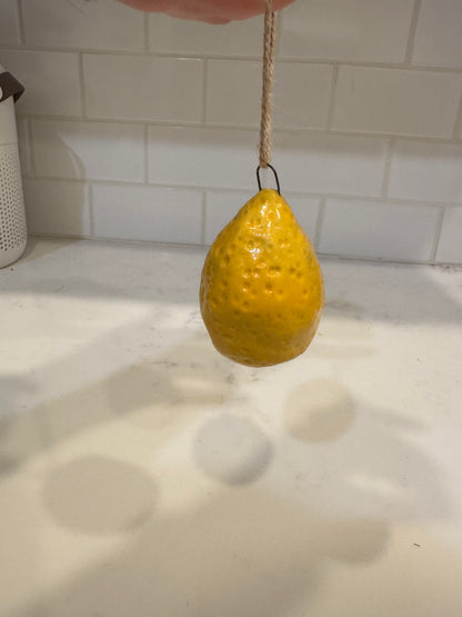 Lemon Ornament