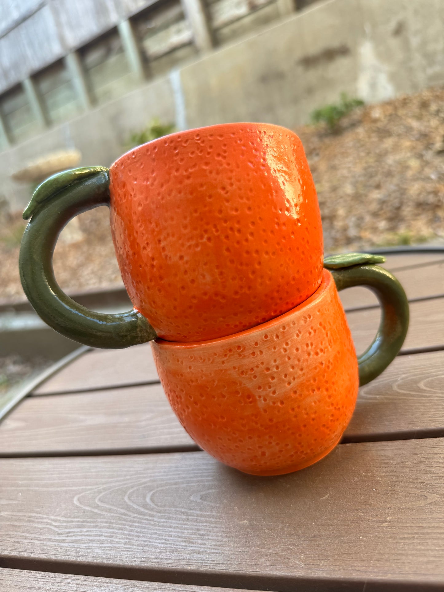 Orange mug