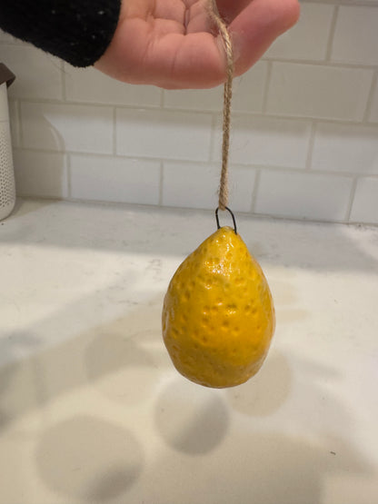 Lemon Ornament