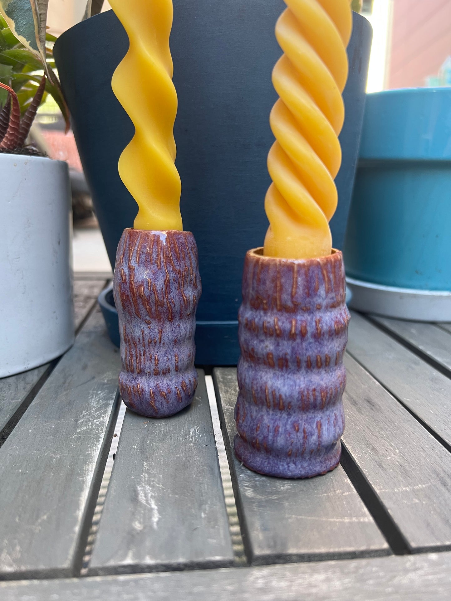 Funky Candle Holders