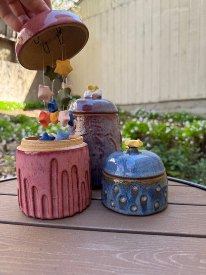 Pink Star Jar