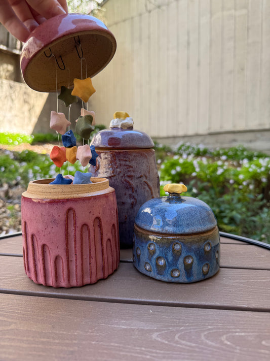 Pink Star Jar