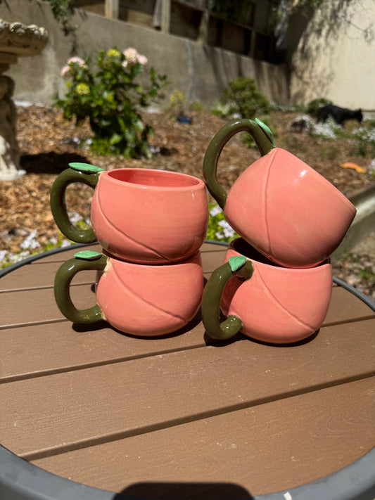 Peach mug