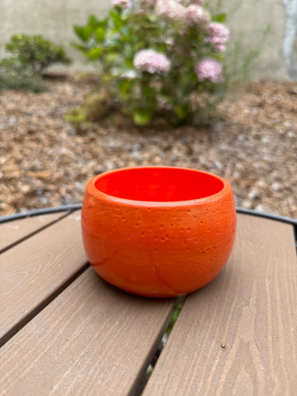 Orange Snack Bowl