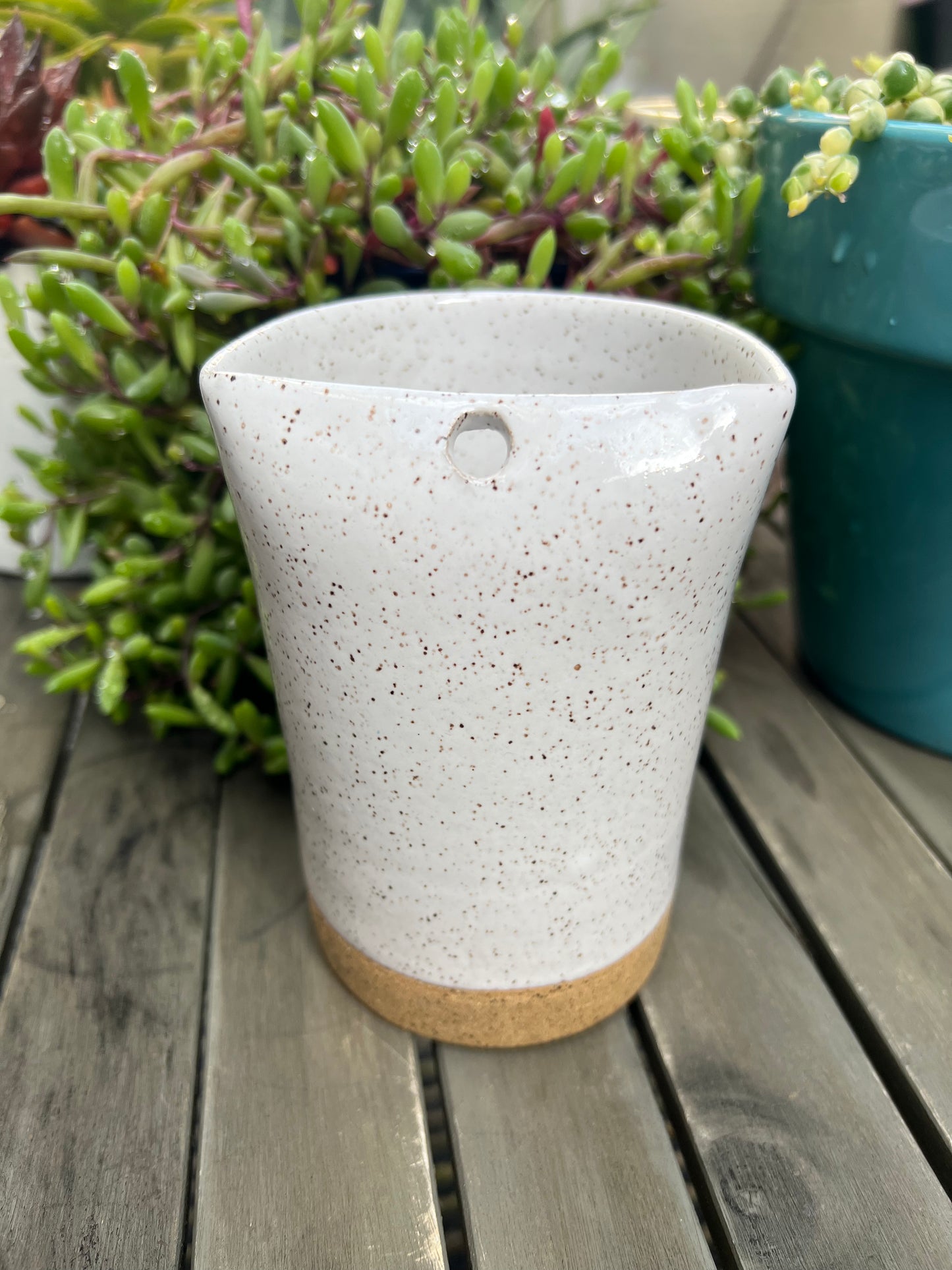 White Straw Tumblers