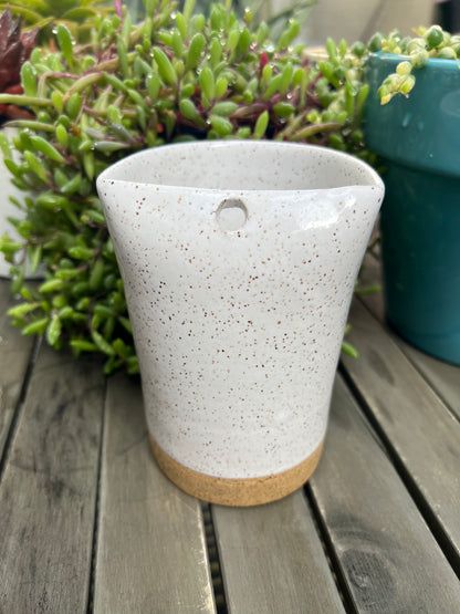 White Straw Tumblers