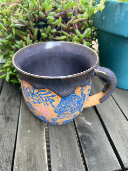 Purple Drip Ladies Mug